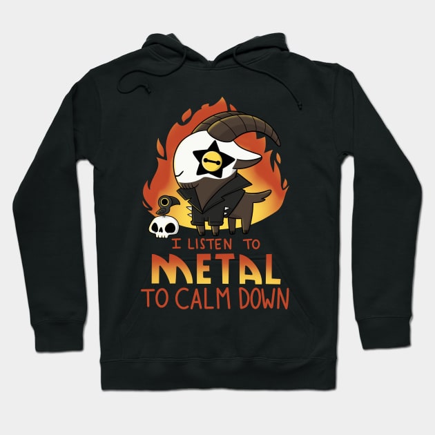 Metal Goat Hoodie by TaylorRoss1